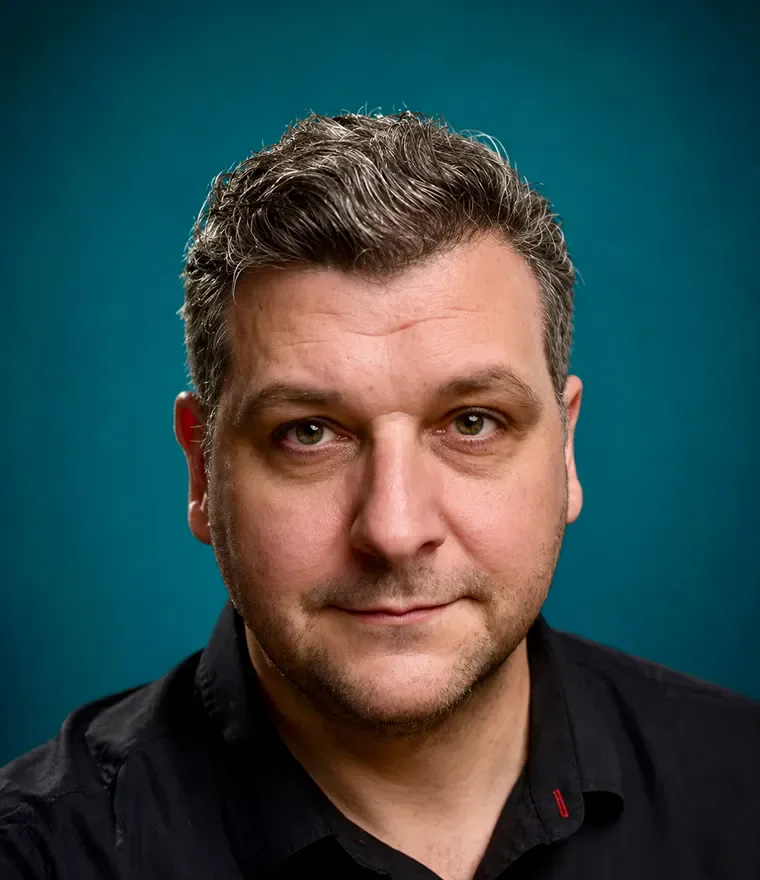 Erwan Le Seac'h, fondateur de l'éditeur du logiciel Raynata, à Saint-Rémy-de-Provence